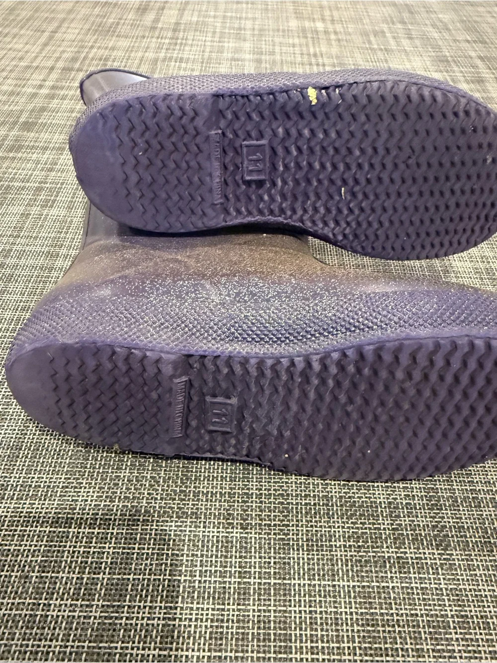 Hunter Kids Glitter Purple Rain Boots